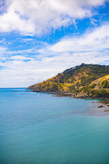 view of the coast of the sea