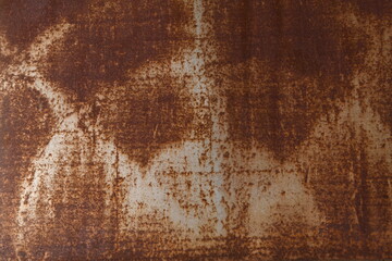Old rusty metal surface background.