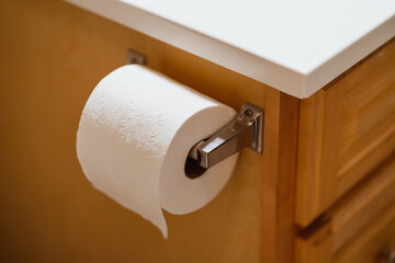 roll of toilet paper