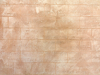 Wall of natural stone as textured background