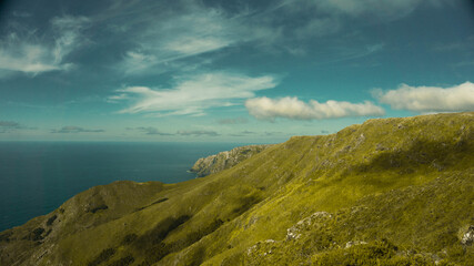 Un paisaje maravilloso de la costa gallega.