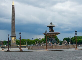 Fototapeta na wymiar Place de la Concorde Paris