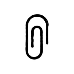 vector illustration hand drawn icon ofattachment 1