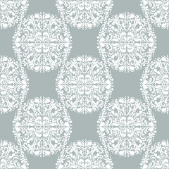 Fototapeta premium seamless damask pattern