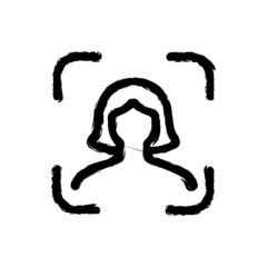 vector illustration hand drawn icon offace id 6