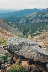 Job's Gap in the mountains in the Urals