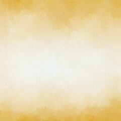Watercolor painting of yellow on paper,vintage background
