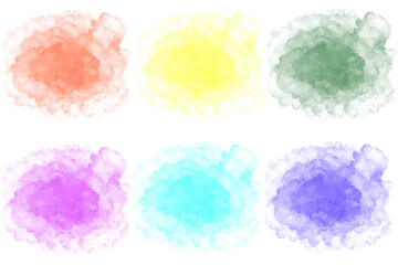 abstract watercolor background. multi-colored splashes. purple, blue, red,yellow, green, light-blue.