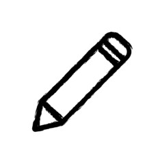 vector illustration hand drawn icon ofpencil 1