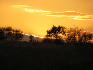 sunset sunset sunset light beautiful tranquil landscape skyline
