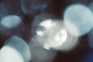 abstract photo of beautiful bokeh circles