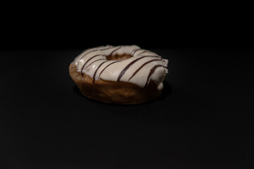 chocolate donuts concept dessert advertising of sweet bakery campaign