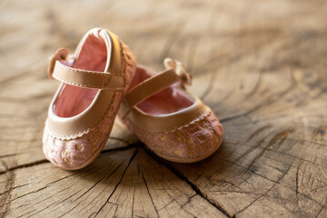 pair of baby shoes