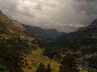 valley in the mountains of Benasque
