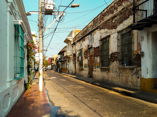 Empty Santa Marta street