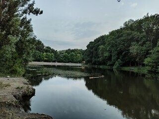 reflection in the lake
