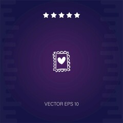 love vector icon modern illustrator