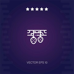 hydroponic   vector icon modern illustration