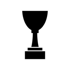 Trophy Cup icon, logo isolated on white background