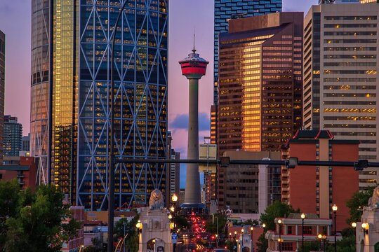 Calgary Tower Standing Tall