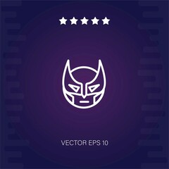 superhero   vector icon modern illustration