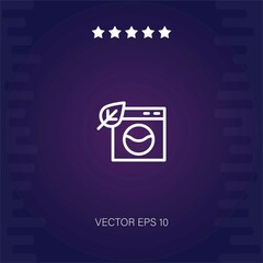 washing machine   vector icon modern illustration