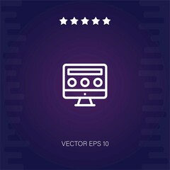 web design vector icon modern illustration