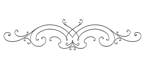 Vintage Scroll Design