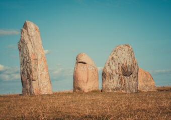 Ale Stones (Ales stenar) Is a megalithic monument of 59 large boulders and is 67 meters long. This...