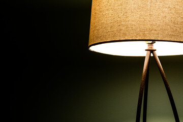 Abstract Lamp Against Darkness