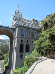 Santuario de Nuestra Señora del Rosario de Las Lajas.  LAS LAJAS, COLOMBIA