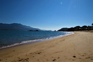 beach at sunset, Ilha Bella, 