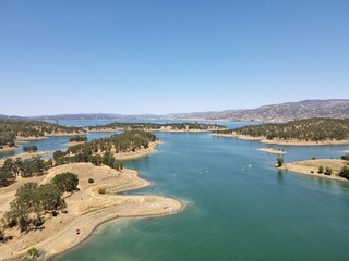 Lake Berryessa, Aerial View