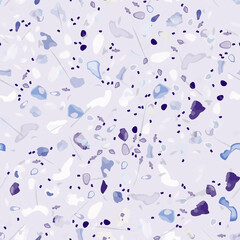 Terrazzo Texture Vector. Flooring Seamless Pattern