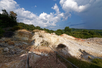 Italien - Sasso Pisano - Geothermische Felder