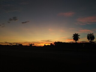 Fototapeta premium Atardecer misionero