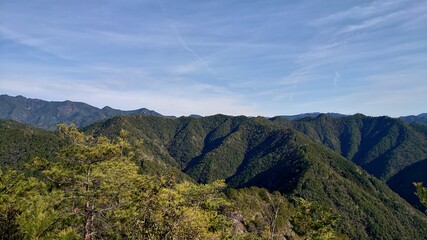 Fototapeta premium 山並み