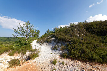 Italien - Sasso Pisano - Geothermische Felder