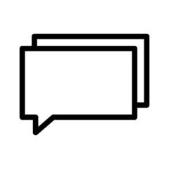 Chatbox, chat box, contact web icon EPS Vector