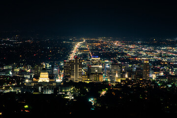 Fototapeta premium Skyline at Night