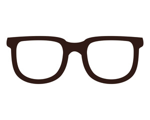 Fototapeta premium Glasses icon design, Fashion style accessory eyesight optical lens view modern sight and eye theme Vector illustration