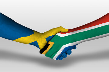 Handshake Between South Africa And