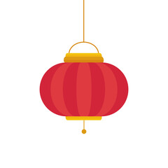 Chinese red lantern design, China culture asia and oriental theme Vector illustration