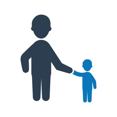 Father and Child Icon