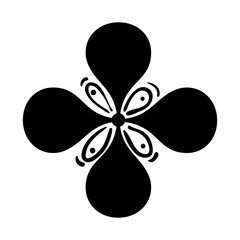 mandala luxury in white background vector illustration design