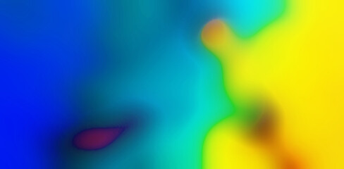 Vibrant Blurred Abstract Art Colorful Background Blurry Blur