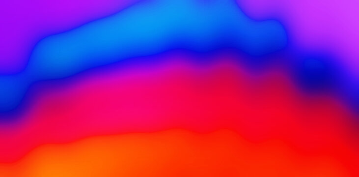 Vibrant Blurred Abstract Art Colorful Background Blurry Blur
