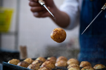 大阪名物たこやき
