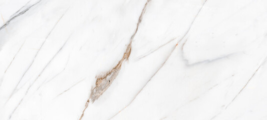 Statuario Marble Texture Background, Natural Polished Carrara Marble Stone For Interior Abstract...