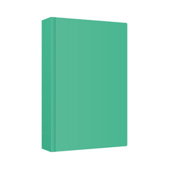 Isolated mockup green notebook vector design